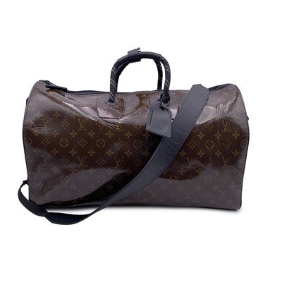 Borsa Louis Vuitton Monogram Glaze Keepall Bandouliere 50 M43899