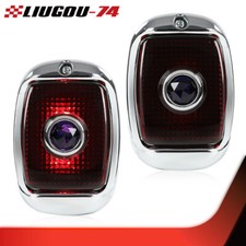 Fit For 1940-1953 Chevy Gmc Truck Rear Black Blue Dot Tail Lamps Left Right Side Fit For 1940-1953 Chevy Gmc Truck Rear Black Blue Dot Tail Lamps Left Right Side