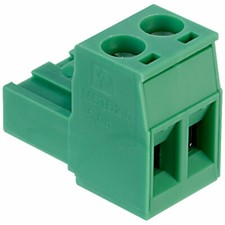 Image of Phoenix Contact MSTB 2,5/ 2-ST-5,08 2 Way Screw Plug Terminal Block 12A 5.08mm