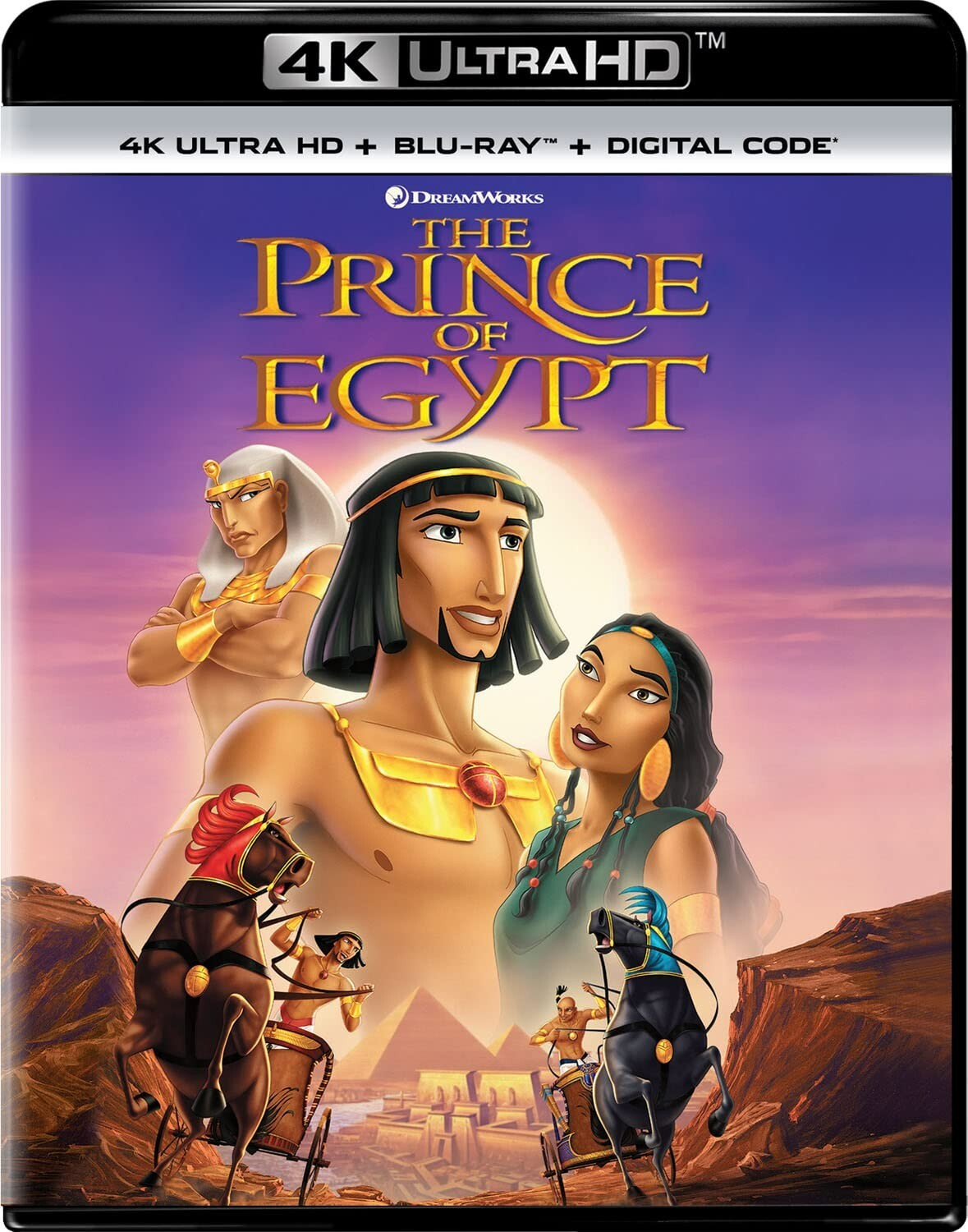 The Prince Of Egypt (1998) - 4K UHD Blu-ray - New & Sealed - DreamWorks