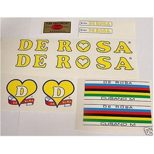 De Rosa Derosa late 60s early 70s decals vintage