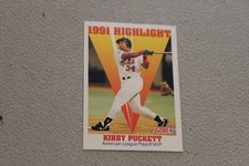 ODDBALL INSERT BASE TWINS KIRBY PUCKETT  Baseball Card Complete Finish Your List