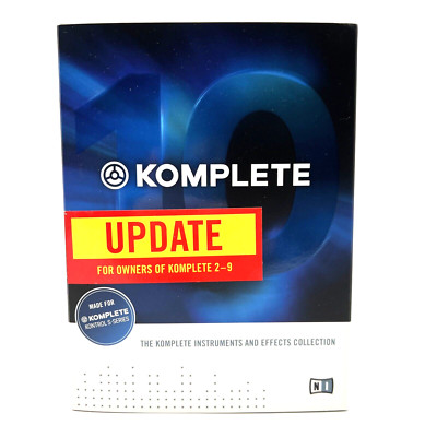 Komplete 10 For Kontrol S-Series On Disc Native Instruments READ