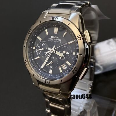 CASIO WAVE CEPTOR WVQ-M410DE-2A2JF Tough Solar Atomic Radio Watch Stainless