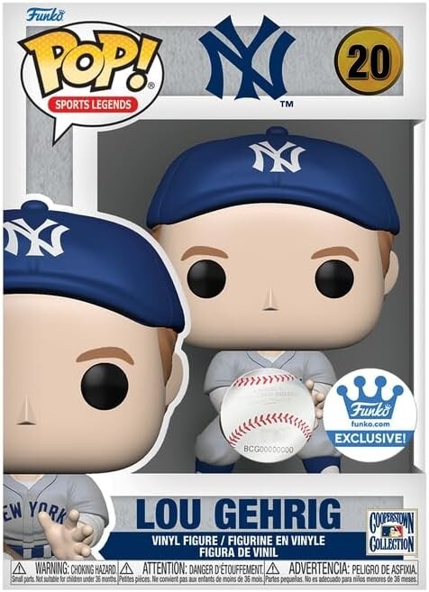 Funko Pop! Sports Legends: Lou Gehrig Alternate Uniform Shop Exclusive