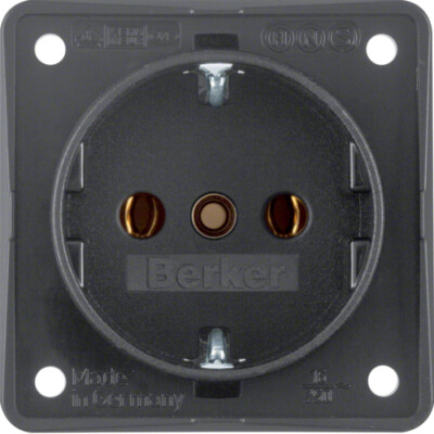 Berker Integro Flow Mini Schalterprogramm Möbeleinbau matt Caravan anthrazit