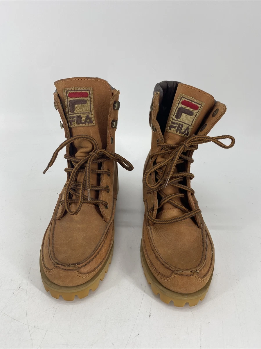 Brown fila cheap