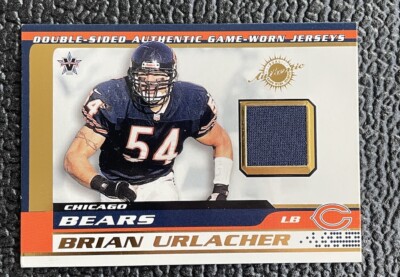 🔥BRIAN URLACHER ZACH THOMAS 2001 VANGUARD DS 2 COLOR GAME USED