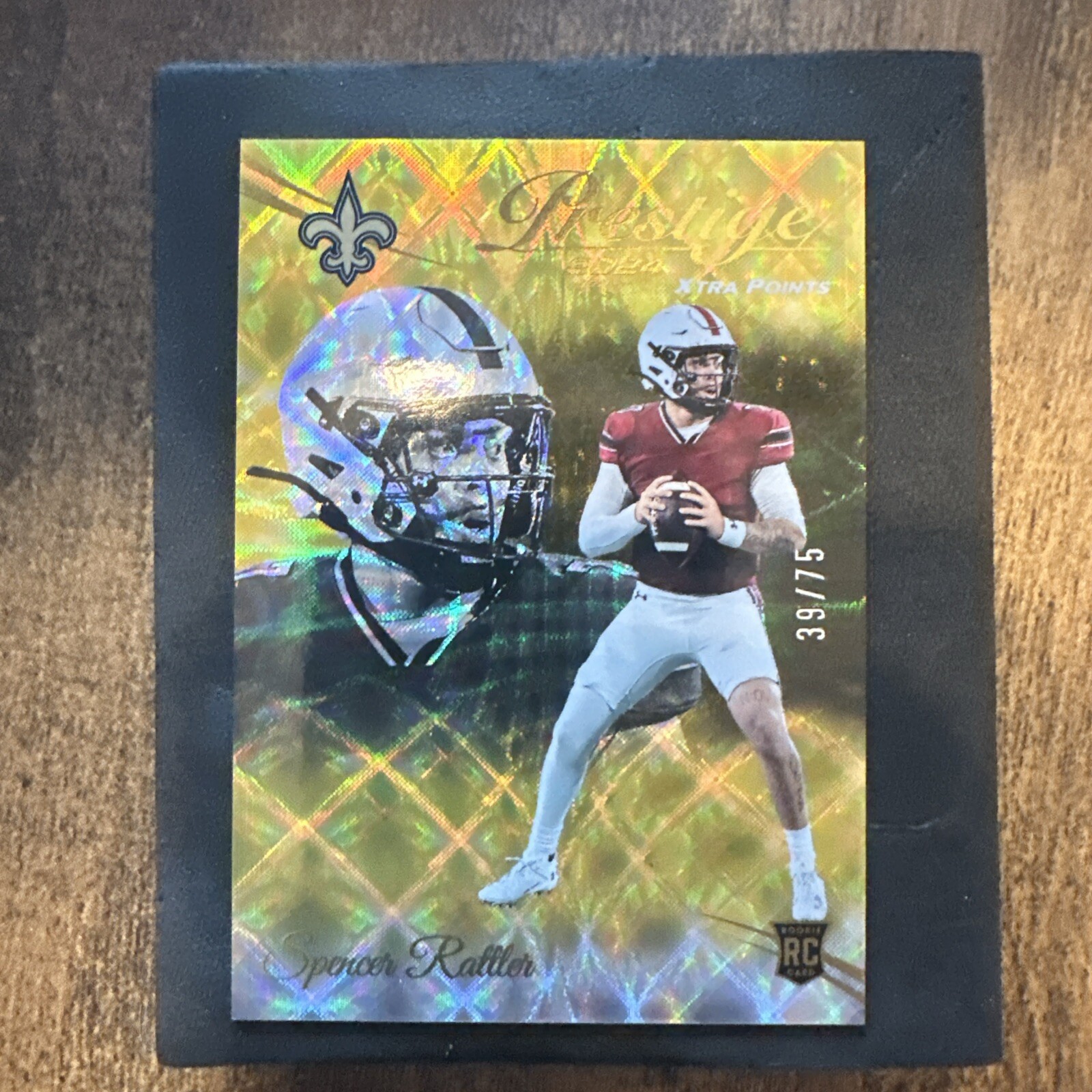 2024 Panini Prestige - Rookies Xtra Points Gold #359 Spencer Rattler /75 (RC)