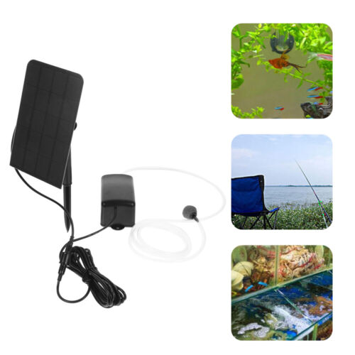Solar Pump Solar Pond Aerator High Pressure Aquarium Air Pump Aquarium
