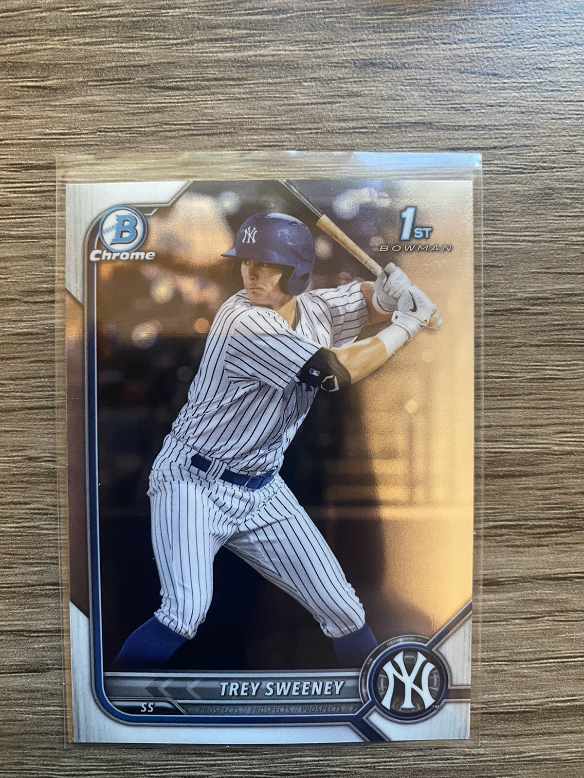 Trey Sweeney 2022 1st Bowman Chrome BCP-137