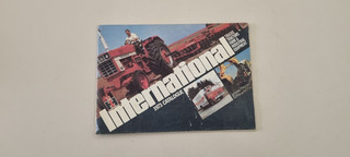vintage 1973 product catalog International Harvester trucks tractors farming