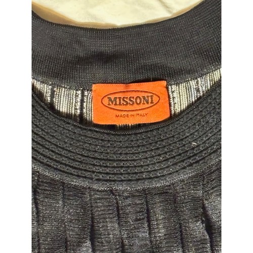 Missoni Black Dress Eu44 EUC Italy Elegant Bodycon 