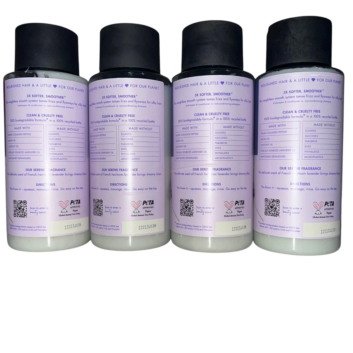 4x Love Beauty & Planet Argan Oil Lavender Conditioner 13.5 fl oz Each