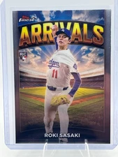 Roki Sasaki 2025 Topps Finest Arrivals #A-11