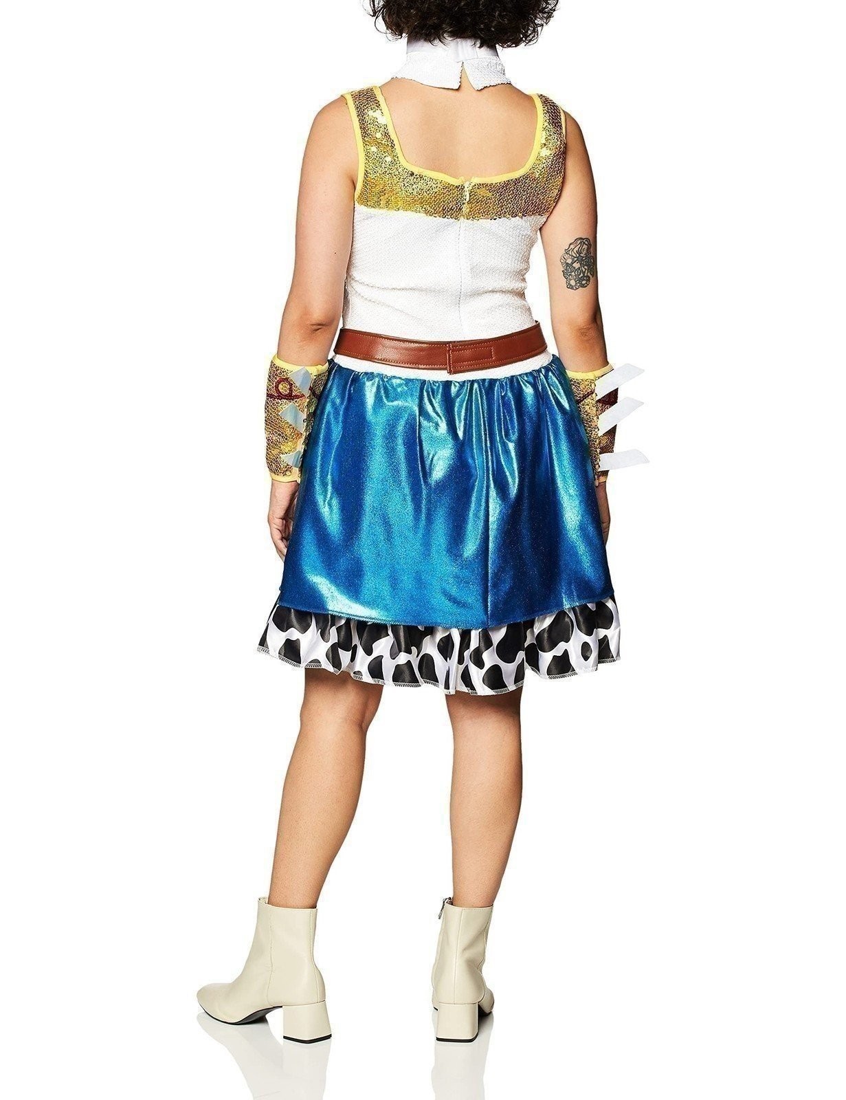 Disguise Disney Pixar Toy Story Jessie Glam Womens Adult Costume, Blue/White/Yel