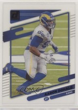 2021 Panini Clearly Donruss Purple Aaron Donald #27 7m3