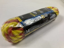 Reese 9426600 Secure Tow Rope, 5/8" Diameter W/ Keeper Hooks, 2266 Lbs, 14 Feet