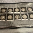 The First Ten Years Of Washington Silver Quarters 1932-1942 COA