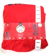 Members Mark Mens S Holiday Family Sleep Shirt  Pant Pajama Set LET IT SNOW