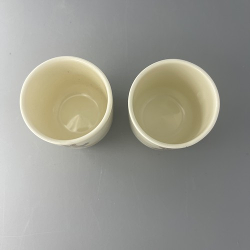 2 anciennes coupes à oeufs Bunnykins Royal Doulton vaisselle - Photo 3/4