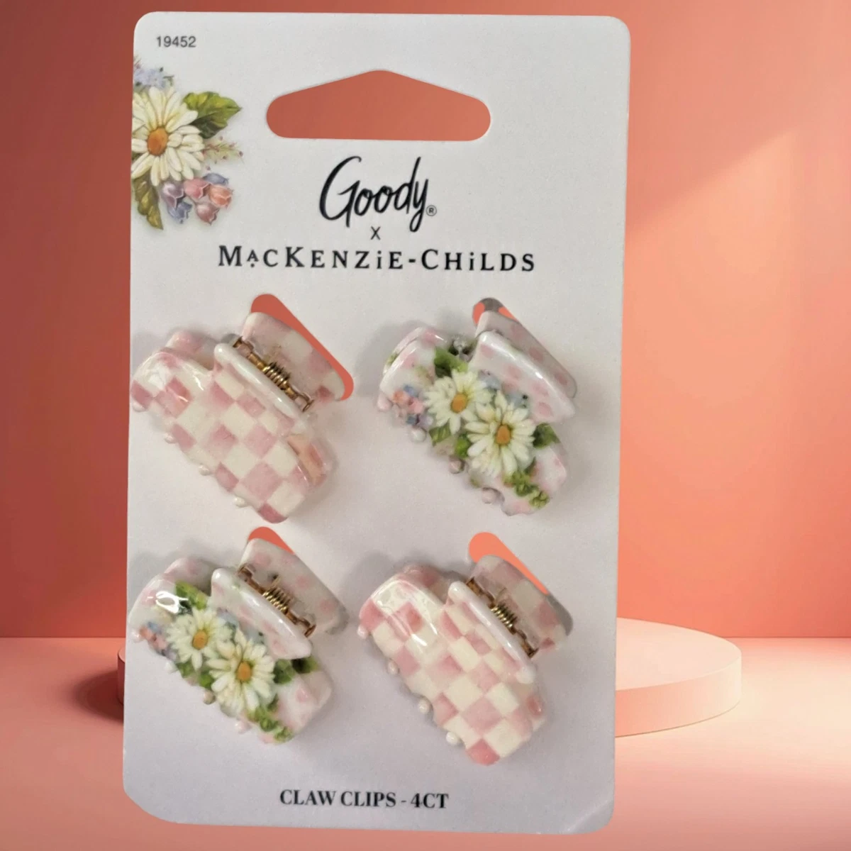 【piko】S Las mejores ofertas en Garras de Cabello Pelo Flor de Color Blanco