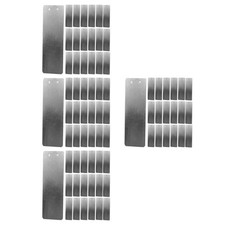 4 Count Label Tags Garden Markers Signs Tree for Labeling Stake Metal