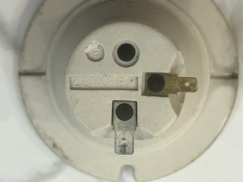OEM GE Hotpoint Oven Light Socket Glass Lens Assembly WB8X177 Discontinued NLA - Afbeelding 3 van 3