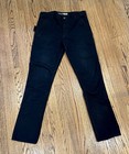 Carhartt Men’s Utility Black Straight Fit Canvas Pants 33 X 34 — photo 1