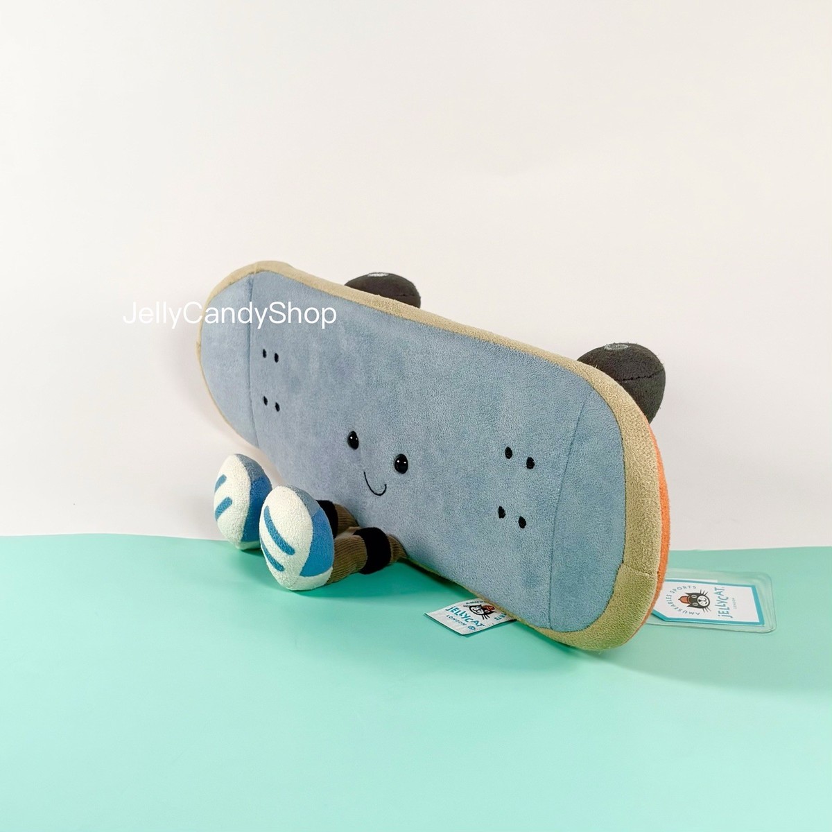 AUTHENTIC Jellycat sports skateboarding skateboard- NWT Retired