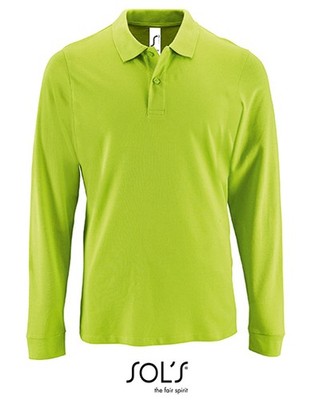SOL'S Men's Long-Sleeve Piqué Polo Shirt Perfect 02087 Herren Poloshirt NEU
