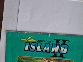Adventure Island II 2 Nintendo NES With Manual & Oem case cleaned & tested works