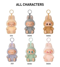 POP MART Labubu The Monsters Have A Seat Series Plush Figure Keychain Dolls
