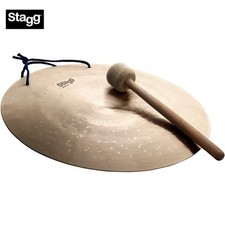 Stagg 16 B20 Bronze Hand Hammered Wind Gong W...