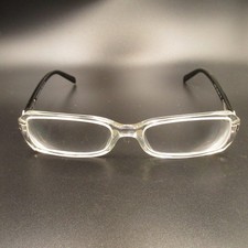 DONNA KARAN DK 1517 3136 Clear Frame Black Temple Eyeglass Frames 50-16-130