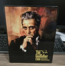 The Godfather, CODA: The Death of Michael Corleone w. Steelbook (4K + Blu-ray)