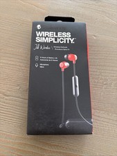 Skullcandy Jib Wireless In-Ear Headphones Black/Red S2DUW-K010