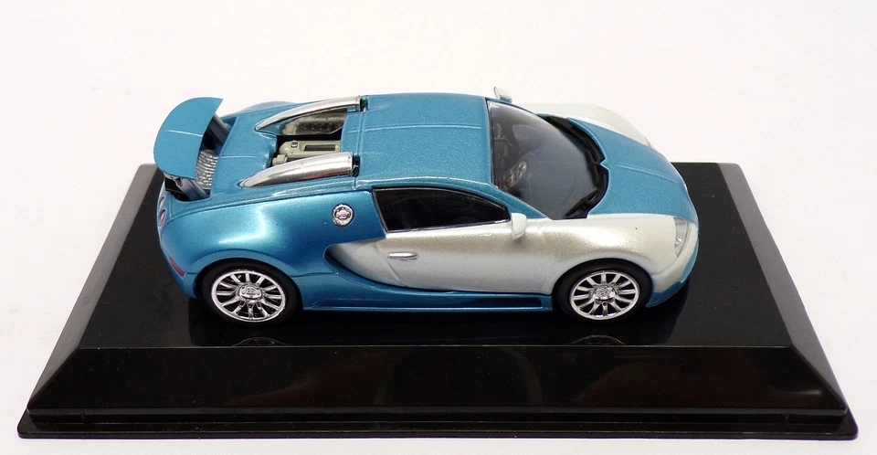 Altaya масштаб 1/43 AL12319K - 2005 Bugatti Veyron 16,4 - синий/серый - Изображение 3 из 4
