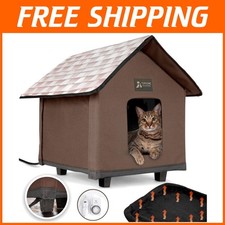 Outdoor Cat House - Waterproof  Insulated - Elevated Design