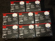 NEW! 8 BOXES 40 Masks 3M 8511 N95 Particulate Respirator Mask Exhalation Valve