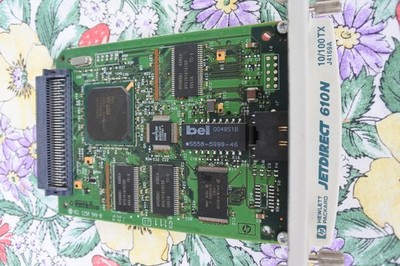 HP Jetdirect 610N, Printserver, Netzwerkkarte J4169A