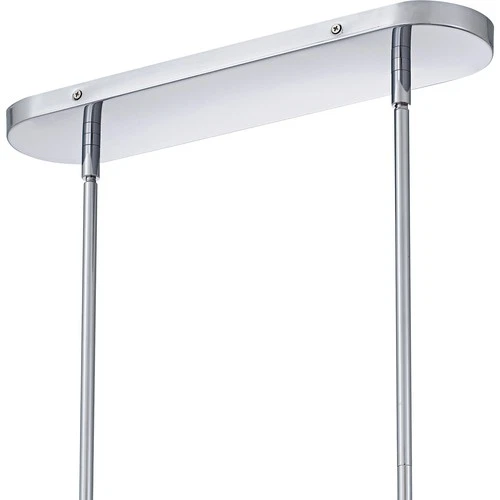 Polished Chrome  Linear Chandelier from the Gibson Collection - Picture 7 of 7