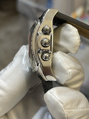 JoJo Rodeo Chronograph Diamond Platinum Quartz JL-05322  display picture 2