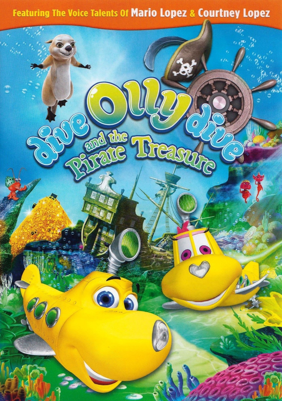 Dive Olly Dive and the Pirate Treasure (DVD) Mario Lopez Courtney Lopez He Zili