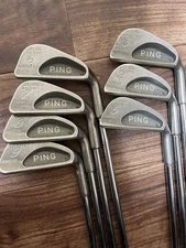 PING Iron Set 7pcs 3,4,5,6,7,8,9 used