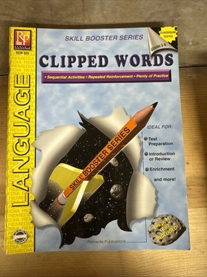 Remedia Skill Booster Series Lang Arts Set Prefixes Suffixes Grammar SPED Lot 5