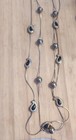 Vintage Gold Tone Encased Glass Beaded Layered Necklace — photo 1