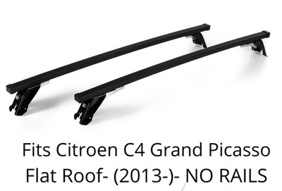  Roof Rack Bars For Citroen C4 Grand Picasso 2013-21 FLAT ROOF ONLY ST306/267M