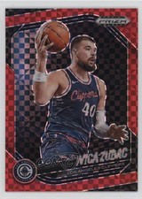 2024-25 Panini Prizm Black Red Power Prizm 37/75 Ivica Zubac #161 11wn