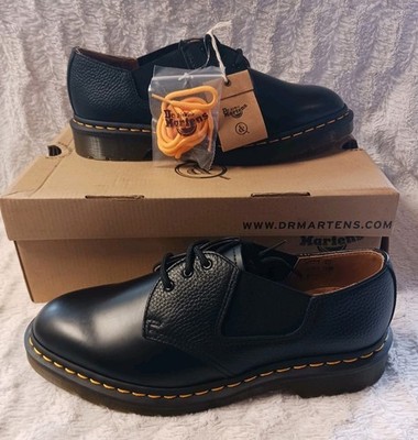 Dr Martens x End Smith G UA Men s 9 Women s 10 Smooth Black Leather Oxford Shoes